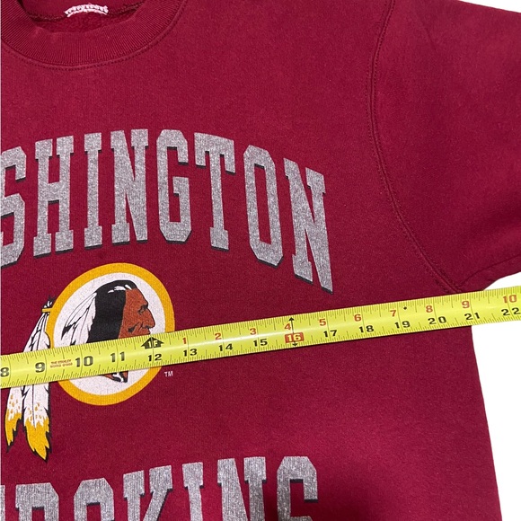 Vintage Washington Redskins Sweatshirt Crewneck SZ L 1996 Pro Player Big Graphic - Picture 8 of 9